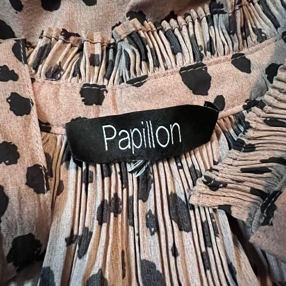 Papillon patterned long sleeve blouse‎ - Picture 3 of 10